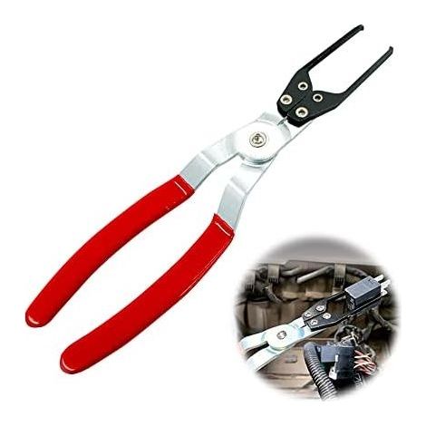 Relay Extractor Fuse Puller - Fuel Line Hoses for Removing Electrical Clips, Gasoline Hose Disconnector, Long Reach, Car Repair Tool (1/5)