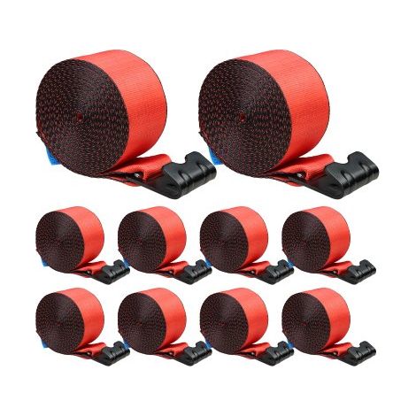 Sangle de Treuil 10 - 2 cm x 9 1 m Lot de 10 Capacité de Charge 2 (1/5)
