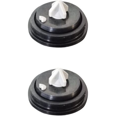 Lot de 2 Rondelles de Diaphragme en Caoutchouc de Rechange Compatibles,Rondelles de Diaphragme de Soupape,Membrane pour Robinet Flotteur,Valves à Flotteur,Membrane Joint pour Robinet Flotteur, (1/5)