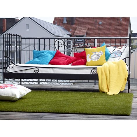 Kunstrasen Tonga 1 x 2 m Rasenteppiche (1/2)
