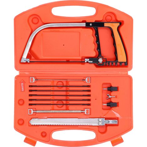 Ensemble de scies à main en acier allié, kit de scies à main multifonctions et universelles pour le travail du bois et la construction (1/5)