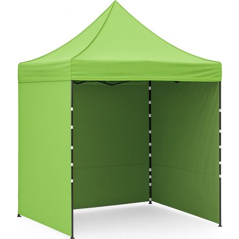 Aga Pavillon, Pop-up-Pavillon, Partyzelte, Faltpavillon 2x2m Grün (1/5)