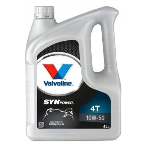 Aceite de motor Valvoline Synpower 4T 10W50 4L