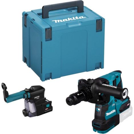 Perfo-burineur 40V SDS-PLUS 2.9J (Solo) en Makpac avec collecteur - MAKITA HR004GZ02 (1/4)