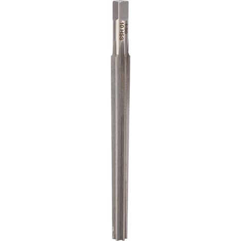 Mandrin de rectification pour alésoir machine, acier rapide, queue droite, 10mm, outil conique en métal dur pour perçage précis. (1/5)