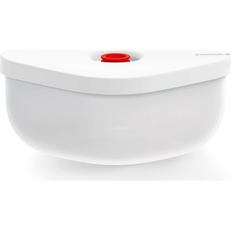 Guzzini - SAVE IT Contenitore Sottovuoto Basso (M) - Bianco, 16,3x16,3xh8 cm  975 cc - 11850111 (1/4)
