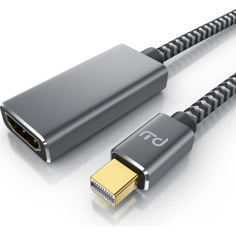 Primewire 4k Mini Displayport zu Hdmi 2.0 Adapter - mini DP Kabel - 4k@60Hz - Thunderbolt 1 - 2 - Audio und Video (1/5)