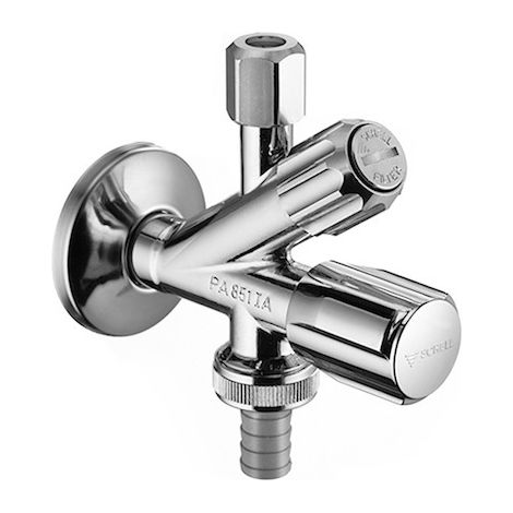 Schell Comfort - Kombi-Eckventil mit Filter, Chrom 035600699 (1/3)