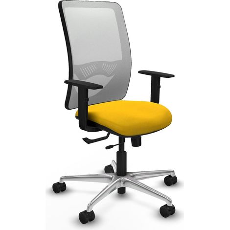 Silla ergonómica piqueras y crespo Zulema negro soporte lumbar (1/2)