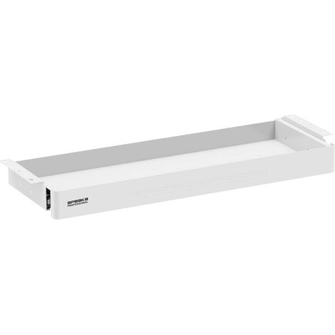Cassetto sotto il tavolo SpeaKa Professional SP-DA163-W Range Altezza: 73 mm (max) Bianco (1/5)