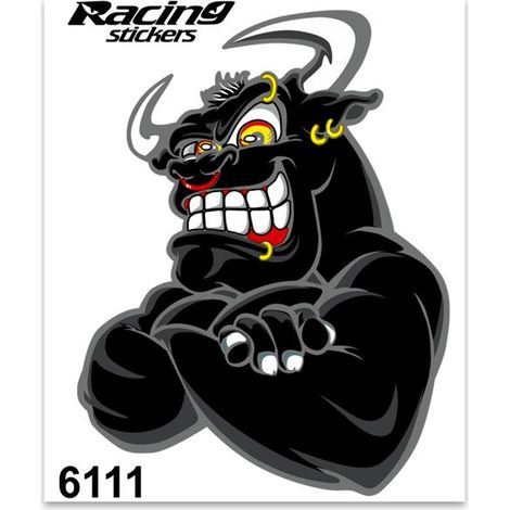 Adesivi Stickers Standard Toro 10 x 12 cm (1/4)
