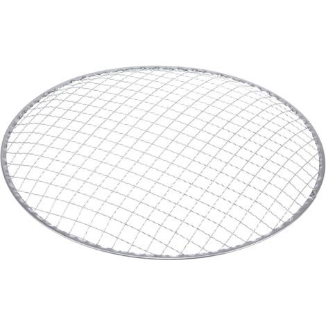 10pcs Maille de barbecue commerciale de 295mm, acier inoxydable, maille de cuisson antiadhésive pour la maison (1/4)