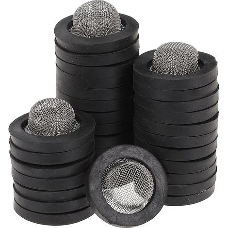 Rondelles pour Robinet Ondulées en Acier, 60 Pièces (1/5)