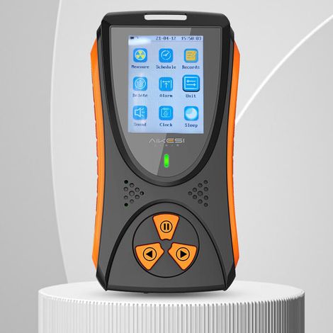 Moniteur équivalent de dose de rayonnement X γ Écran couleur TFT Détecteur nucléaire électromagnétique multifonctionnel Surveillance en temps réel Alarme automatique de dépassement avec fonction d'aut (1/5)