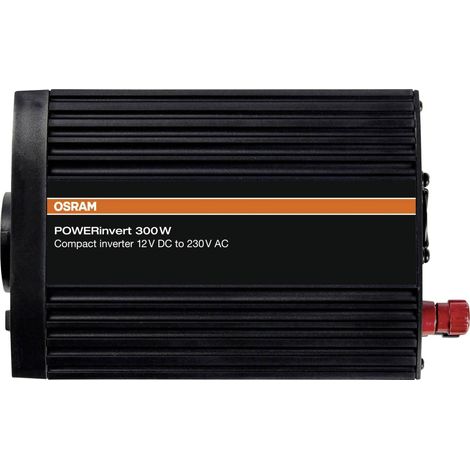 [GEBRAUCHT] B-Ware OSRAM POWERinvert 300W Wechselrichter 12V DC auf 230V AC mit Schutzfunktionen (1/2)