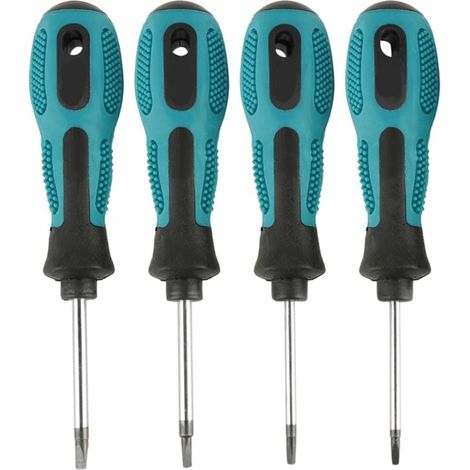 Jeu De 4 Tournevis Triangulaires Multifonction Magnétiques Outils De Précision (1/4)