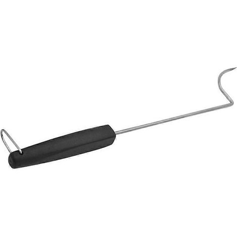 Fourchette à barbecue en acier inoxydable antiadhésive et durable, 1 jeu pour le camping (1/5)
