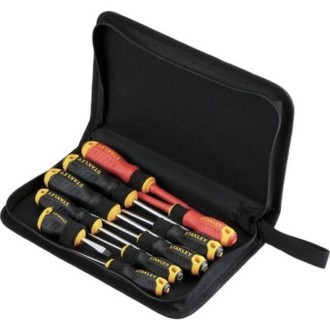 set cacciaviti professionali stanley 10 pezzi