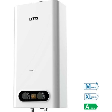 Calentador de gas 11 Litros butano Atmosférico Automatico OBI - HTW (1/6)
