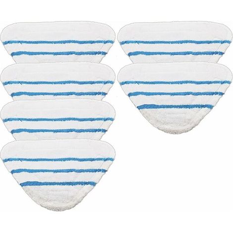 Packung mit 6 waschbaren Pads für Beldray 5-in-1- und 9-in-1-Dampfreiniger. (1/5)