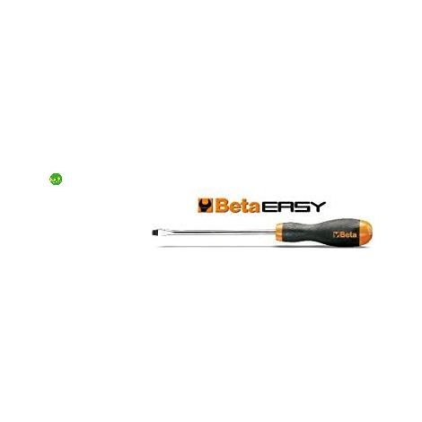 Cacciavite lama piatta Beta easy con intaglio dimensioni 10 x 200 mmt
