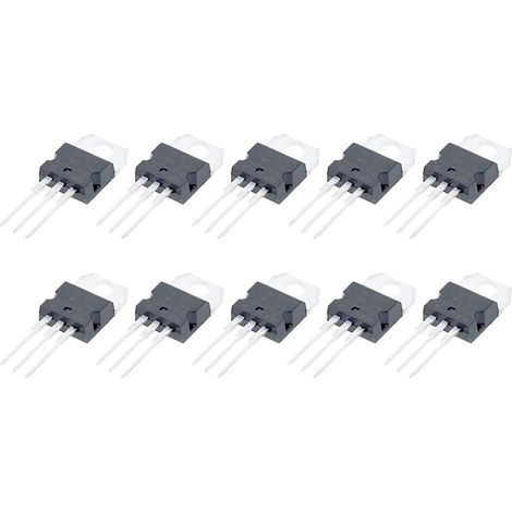 10 Pieces L7812CV Transistor Voltage Regulator, Temperature Range -40 to 85 Degrees, for Electronics (1/3)