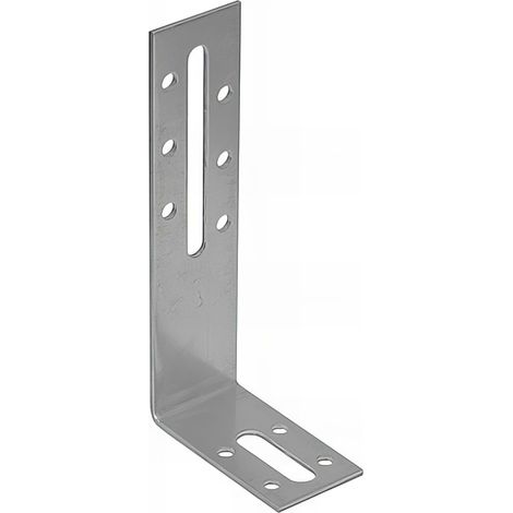 Équerre ajustable galvanisée - 120 x 55 x 30 x 2,0 mm (1/3)