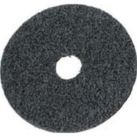 Disco Velcro Ø 115 Millimetri Non Tessuto Con Grado Finezza Centraggio, Sl-Dh: Grossolana, Colore Nero
