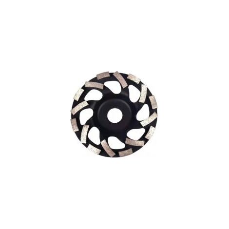 Hochwertige universelle Diamantschleifscheibe für Beton, 125 x 22,2 mm, PDX829.025, zweireihig