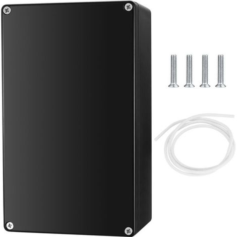 Boîte de dérivation étanche IP67 – 20x12x7.5 cm – Matériau ABS – 4 entrées pour câbles – Protection optimale contre l'eau et la poussière (1/5)