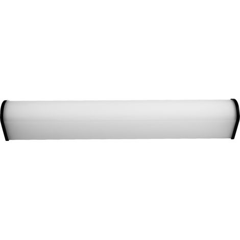 Applique bagno specchio LED 8W 4000K nera 41cm IP44 (1/3)