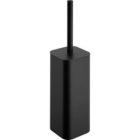 COSMIC Toilet brush & holder, Matt black, NEA Collection