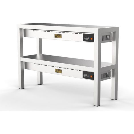 Etagère de Chef Inox sur Table - Chauffante 300 mm - Combisteel