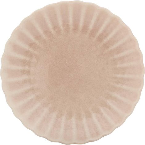 Lot de 6 Assiettes à Dessert "Romy" 21cm Rose (1/3)