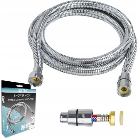 Tubo doccia intrecciato 150 cm Colore cromo SOTBE LARK-SOHO-2-2483223