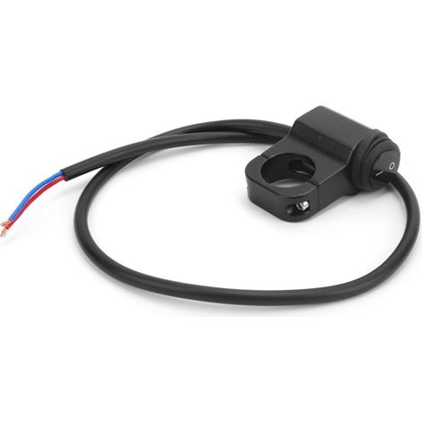 Jeffergarden 7/8in Guidon Commutateur Phare Danger Brouillard Lampe On Off Bouton Accessoire pour Moto ATV UTV