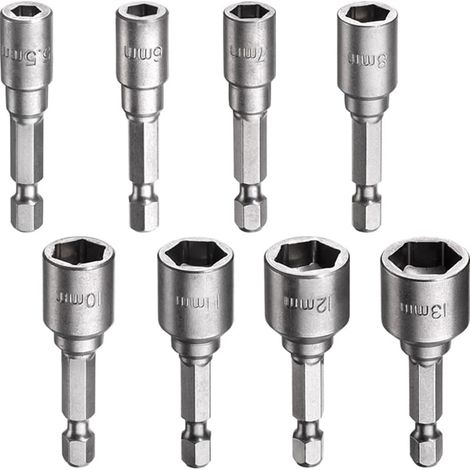 KWB Magnetischer Sechskant-Steckschlüssel Set, 1/4" E6.3, 5,5-13,0 mm (1/5)