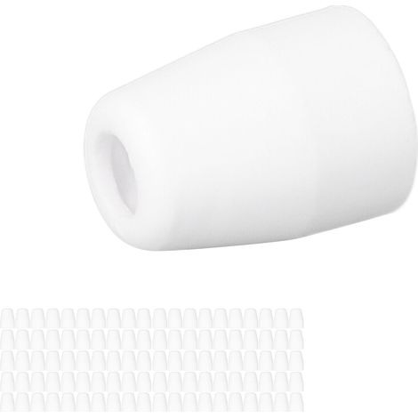100 pièces buses céramique TIG pour chalumeau coupeur plasma 40A, consommables de rechange, embouts de torche (1/5)
