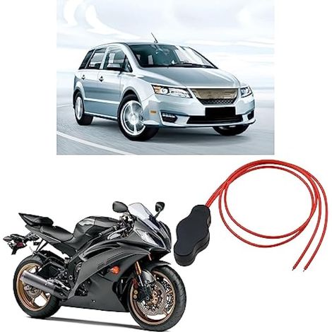 interrupteur à bouton-poussoir étanche 12 V avec connecteur rapide pour éclairage d'accentuation LED sur motos, voitures, camions, VTT, voiturettes de golf (1/5)