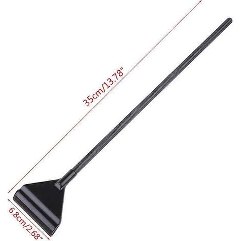 1 Kit Couteau à Aluminium pour Aquarium, Grattoir à Algues, Nettoyeur de Réservoir à Poissons, Outil de Retrait des Plantes Aquatiques, 35cm