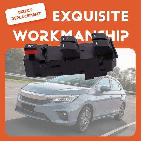 Les références 35750-TM0-A01 et 35750-TMO-F01 conviennent aux interrupteurs de vitres Honda à conduite à droite. (1/4)