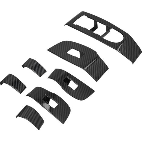 Türschalterblende für Mazda 3 CX-30, Carbonfaser-Optik, Innenausstattung, Zierleisten-Set (1/5)