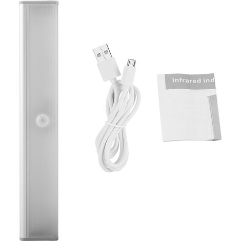 Lampe d'éclairage à détecteur de mouvement avec 12 LED pour placard de cuisine (1/5)