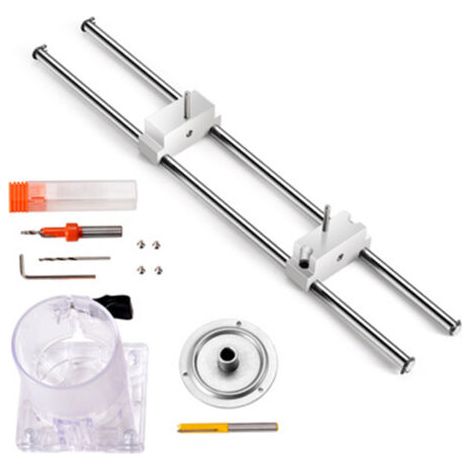 Rainureuse pour bois – Positionnement précis – Alliage d'aluminium – Profondeur 20mm – Largeur de rainure 21-22mm – Coupe nette sans éclat (1/5)