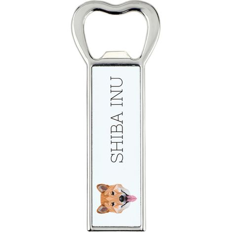 Apribottiglie Shiba Inu con foto e scritta per birra Art-Dog (1/5)