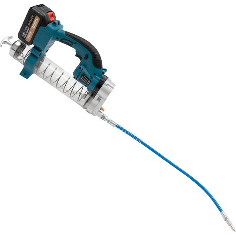 Batteriebetriebene Fettpumpe 21V Schmierpresse Elektrisches Fettpressen Set Hochleistungs-Fettpresse Grease Gun Fett mit Zubehör Koffer (1/5)