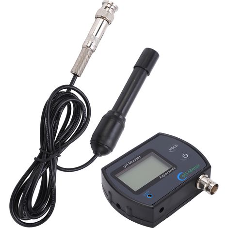 Détecteur de qualité de l'eau multifonctionnel, facile à installer, pH-mètre à large plage de mesure pour les analyses alimentaires et les hôpitaux. Prise UE 230-240 V. (1/5)