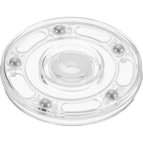 Plateau Tournant en Acrylique Lazy Susan 3 Pouces (1/5)