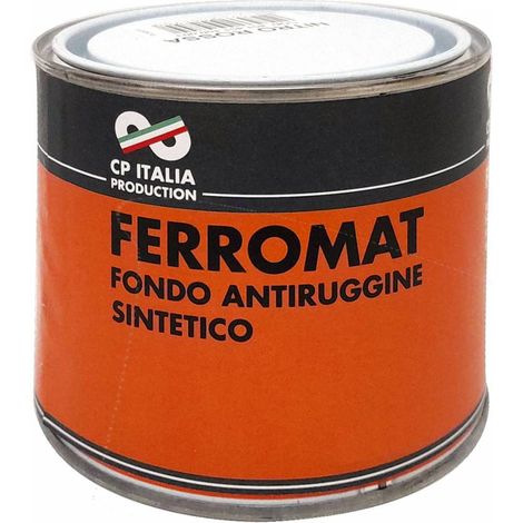 ANTIRUGGINE FERROMAT ROSSA DA LT.2,5. Prezzo per 1 pezzo.
