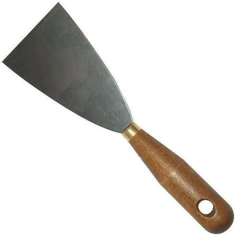 Savy Rasqueta de Pintor Azul Hoja 7 cm Madera Barnizada